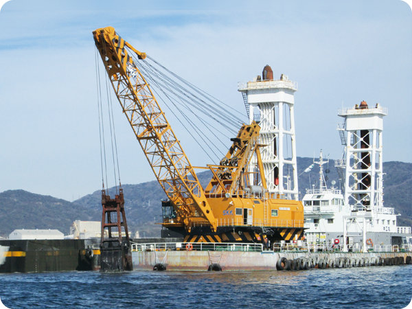 日本港湾建設の自社船 | 船舶一覧 | 日本港湾建設株式会社